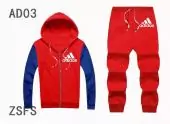 adidas ensemble Trainingsanzug mann coton sport jogging adm337